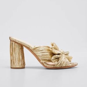 Loeffler Randall Gold Sandal